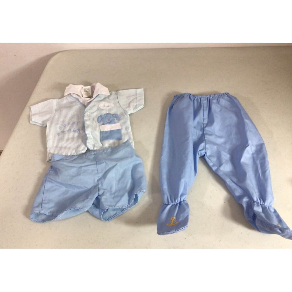 Vintage 1970's Baby Boy Clothes Lot of 3 Tough Cookie 6 Months